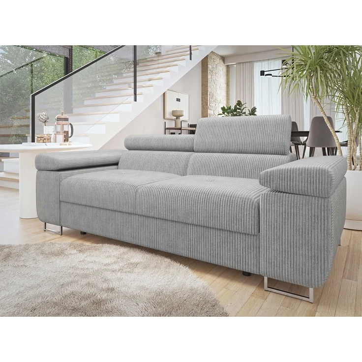 Sofa Torezio Cord II mit Einstellbare Kopfstützen (Poso 110) – Bild 2