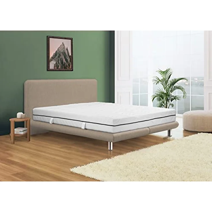 Badenia Bettcomfort Trendline BT260 7-Zonen Kaltschaummatratze, Stiftung Warentest Testurteil GUT Ausgabe 03/2022 , Härtegrad 3 (H3 - mittelfest), 90x200 cm, Öko-Tex Zertifiziert – Bild 3