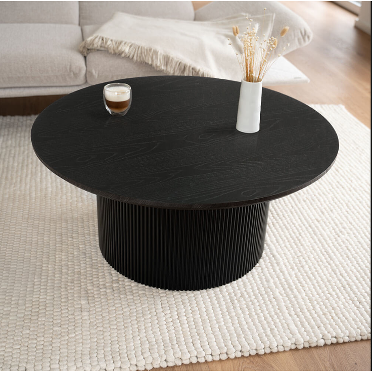Home Deluxe 'Adelina' Couchtisch, Holzwerkstoff braun, 90 x 90 x 40 cm