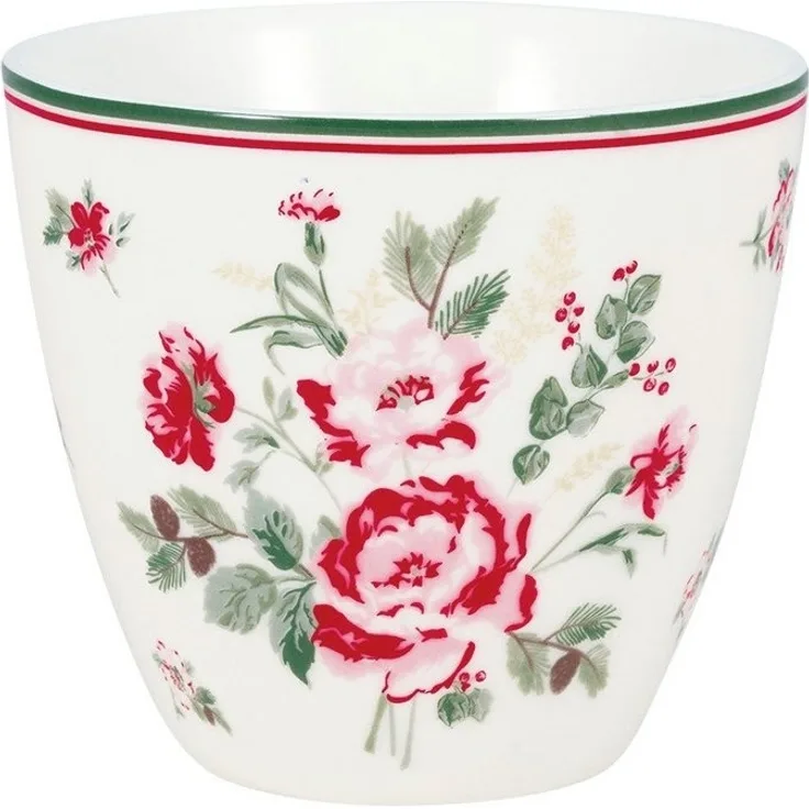 Greengate Leonora Latte cup white 0,35l