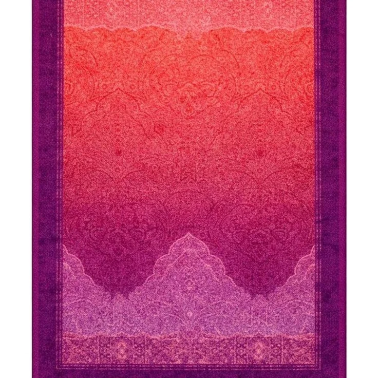 Bassetti Granfoulard Plaid Decke Wohndecke Dolceacqua P1 pink 135x190 – Bild 3