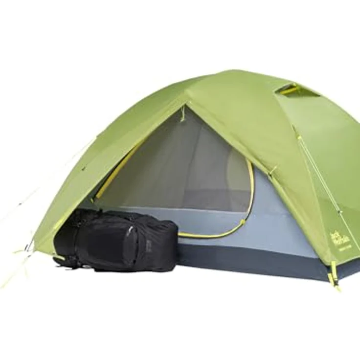 Jack Wolfskin Skyrocket Iii Kuppelzelt, Ginkgo Green, Recycelte Materialien, Leicht, Einheitsgröße – Bild 5