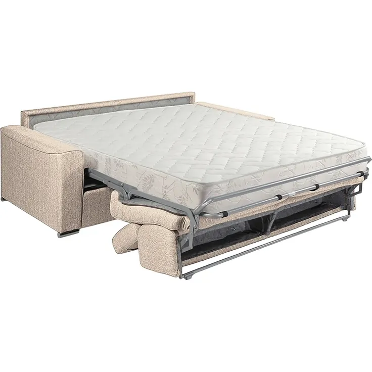 Vente-unique - VIZIR Sofa Stoff Beige - B 223 cm94 cm x H 110 cm95 cm x L 216 cm – Bild 3