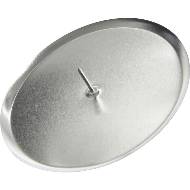 Kaemingk Metall-Adventskerzenhalter Ø 6 cm silber - 4 Stück