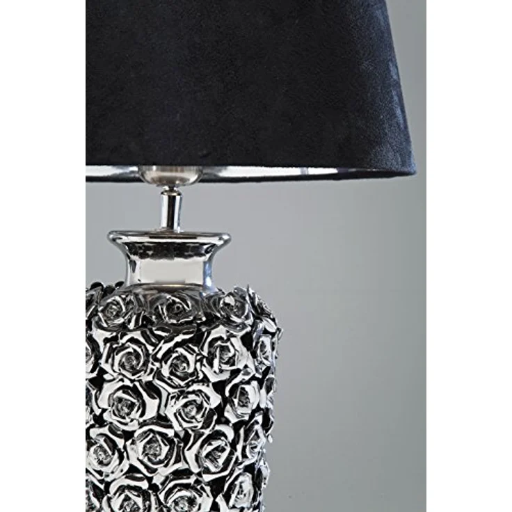 KARE Design Tischleuchte Rose Silber 57cm 33215 – Bild 6