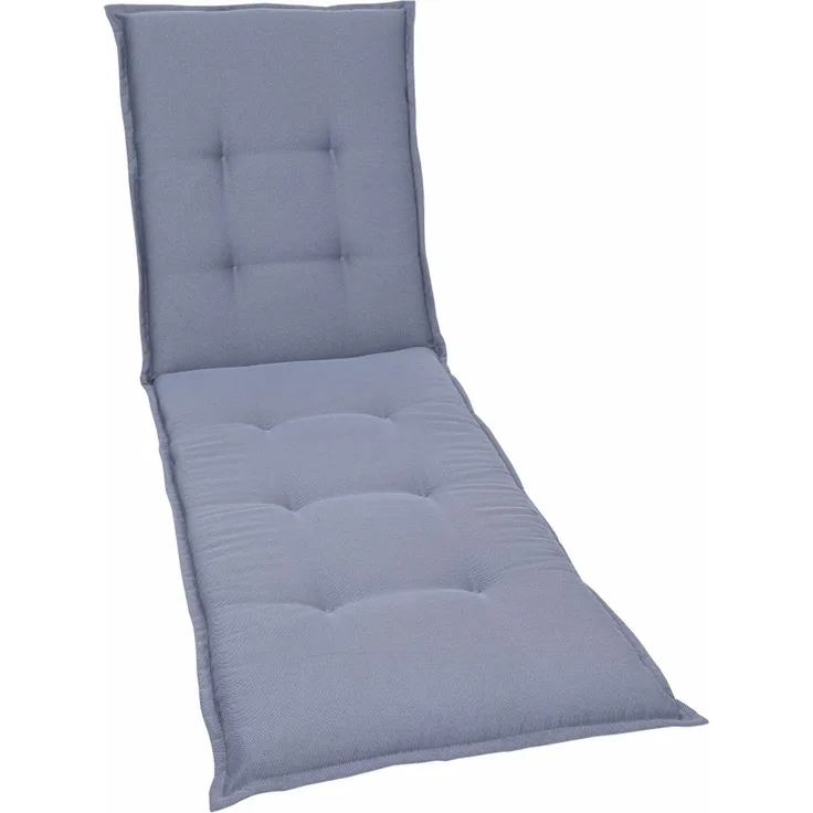 GO-DE Liegenauflage 190 x 60 x 7 cm blau