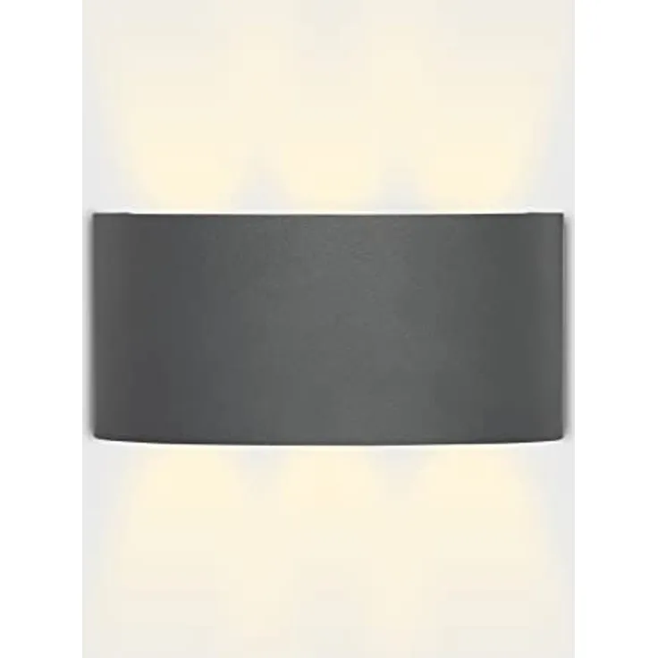 Grafner® LED Aluminium Wandlampe Up Down Außenleuchte Innenleuchte Modern WL10950