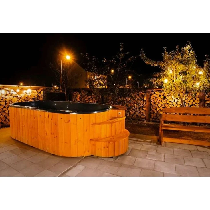 GardenAndPools Schwimmbad Gartenpool Kreta, 370 × 210 × 100 cm – Bild 2
