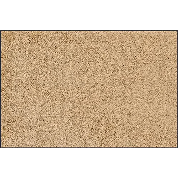 wash+dry Flachwebeteppich Sahara, rechteckig 120x180 cm, Uni, Oeko-Tex® Standard 100, waschbar, Made in EU – Bild 1
