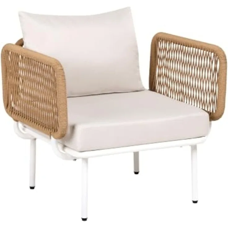 Gartensessel BAUCINA Hellbeige