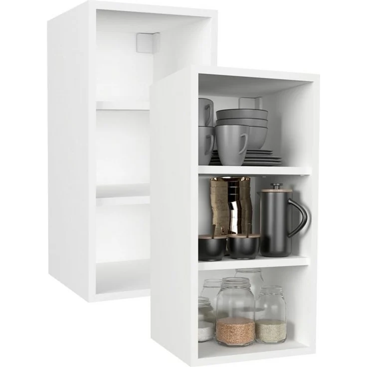 VCM Küchenmöbel Hängeschrank Esilo 919423 Weiß H. 60 x B. 30 x T. 29 cm – Bild 4