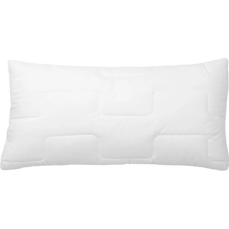 ZOLLNER Kopfkissen, Füllung: 100% Polyurethan-Luftzellenstäbchen, Rückenschläfer, Seitenschläfer, Bauchschläfer, 40 x 60 cm, 100% Polyester, vom Hotelwäschespezialisten