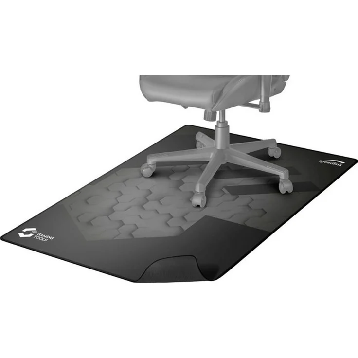 Speedlink Bodenschutzmatte GROUNID Floorpad 2mm, grau, Fußbodenschutz, Unterlage, textile Oberfläche, Anti-Rutsch – Bild 4
