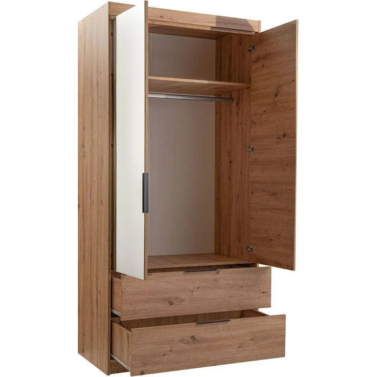 Kleiderschrank Mrynit 103 (Farbe: Artisan Eiche) – Bild 5