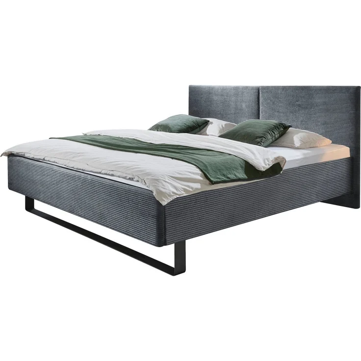 Wimex Polsterbett Amsterdam by fresh to go, mit Cord-Stoff bezogen, gepolstertes Kopfteil, Liegefläche 180x200cm – Bild 5