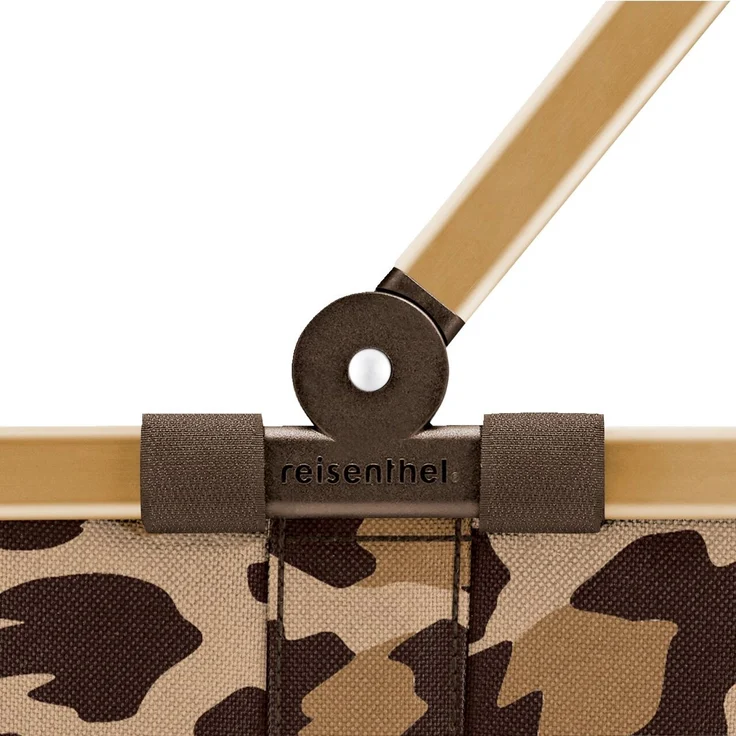 Reisenthel Einkaufskorb 'Carrybag XS Frame Leo Macchiato', Polyester leopard, 33.5 x 21 x 19.5 cm, wasserabweisend – Bild 5