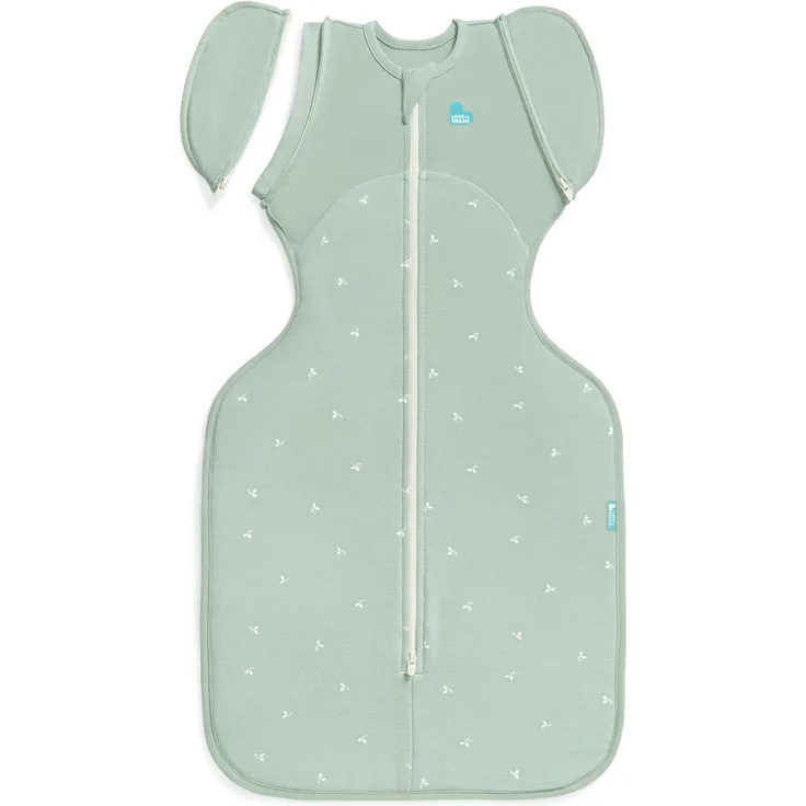 Love To Dream Swaddle UP Übergangspucksack, Baby-Schlafsack, Ganzjahres-Baumwollfleece, hilft Baby sanft und sicher beim Übergang,