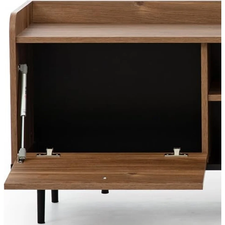 Lomadox Wohnzimmer-Set VAREDO-132, (Mega-Spar-Set, 3-St, 3-tlg), Eiche Nb. Vintage Lowboard Wandboard und Highboard 255/180/40 cm – Bild 2