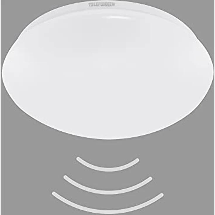 TELEFUNKEN LED Deckenleuchte mit Bewegungssensor und Tageslichtsensor, neutralweiß, 15 Watt, 1500 Lumen, Ø 27,8cm, IP44 – Bild 1