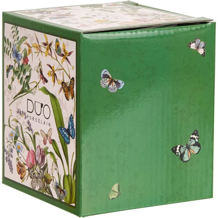 DUO Klassischer Becher FLOWER DREAM, 360 ml, New Bone China Porzellan, in Geschenkbox – Bild 4