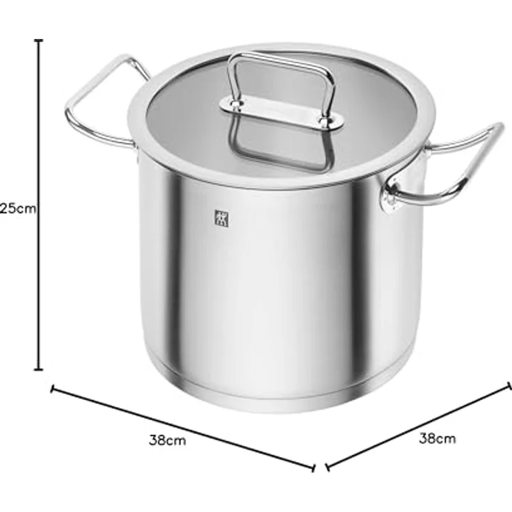 ZWILLING Pro Kochtopf hoch 28 cm, 18/10 Edelstahl – Bild 3