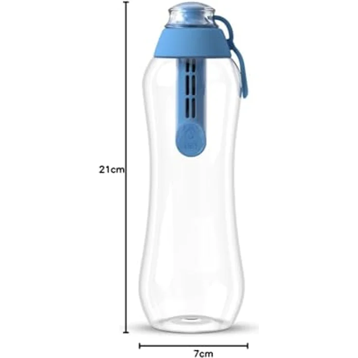 Dafi SOFT Wasserfiltration Flasche 0 5 l Blau – Bild 9
