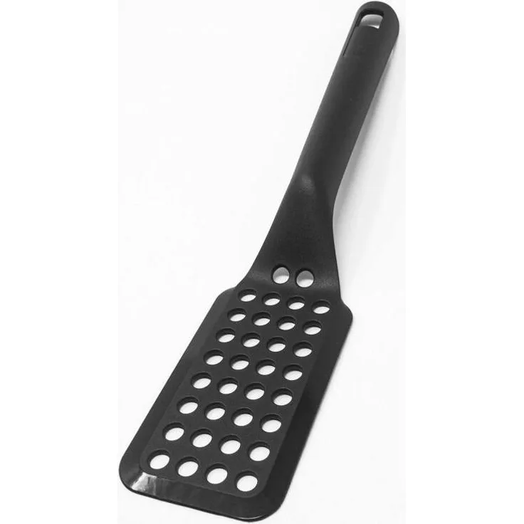 Berndes Pfannenwender Schwarz, Bratgutwender, Wender, Kunststoff, Schwarz, 27 cm, 009025