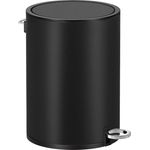 Songmics Mülleimer, Kosmetikeimer, 3 Liter, Mülleimer Bad