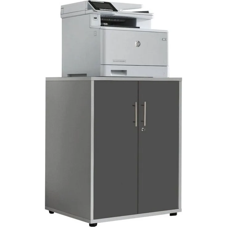 BMG Möbel Aktenschrank Druckerschrank Office Edition (geeignet für 3D Drucker und Office Drucker) Höhe 74 cm, optimale Ergänzung zu Schreibtischen