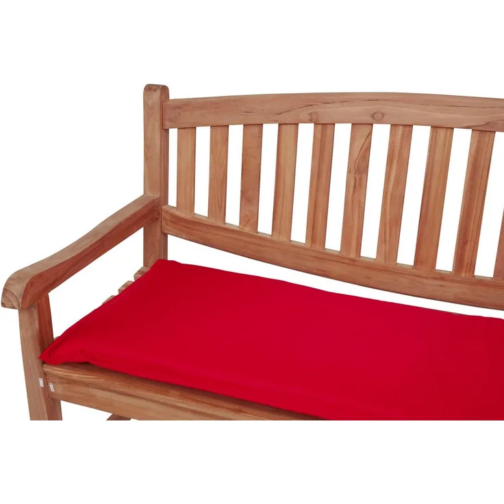 KETTtex Bankauflage Gartenbank Florence 120 cm 2180 rot KETTtex, (1 St)