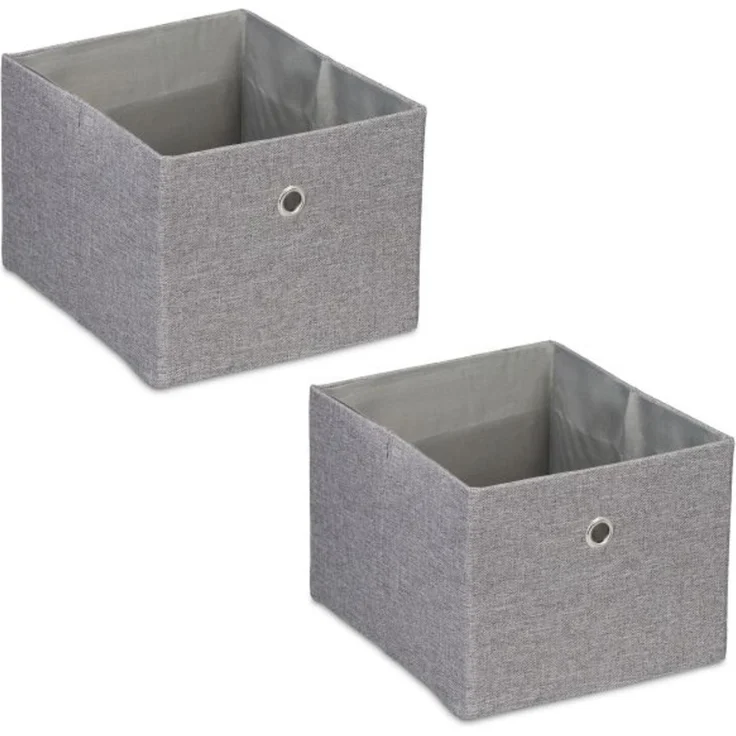 Relaxdays Aufbewahrungsbox im 2er Set – Bild 1