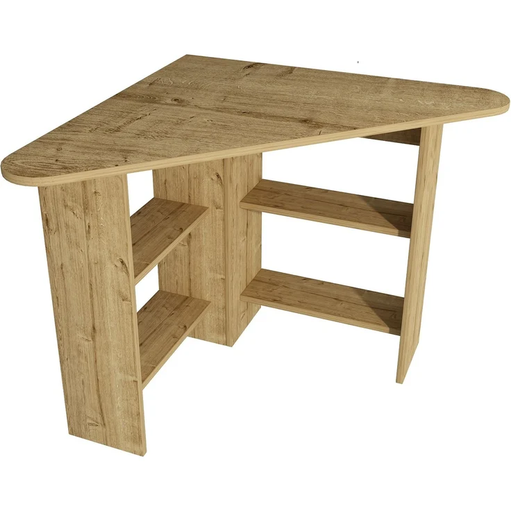 Skye Decor 'Corner - Sapphire Oak' Schreibtisch, Saphir-Eiche, 80 x 73,8 x 80 cm – Bild 5