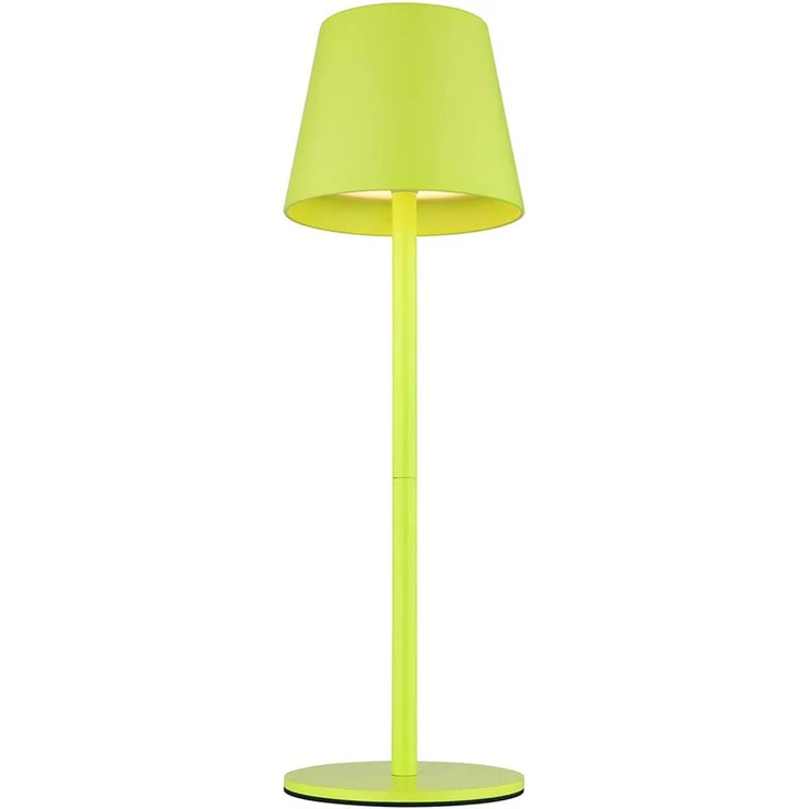 LED Tischleuchte, grün, Akku, CCT, Touchdimmer, Flaschenaufsatz – Bild 7