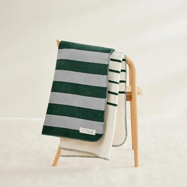 Wohndecke Kuscheldecke s.Oliver, s.Oliver, mit modernen Streifen – Bild 3