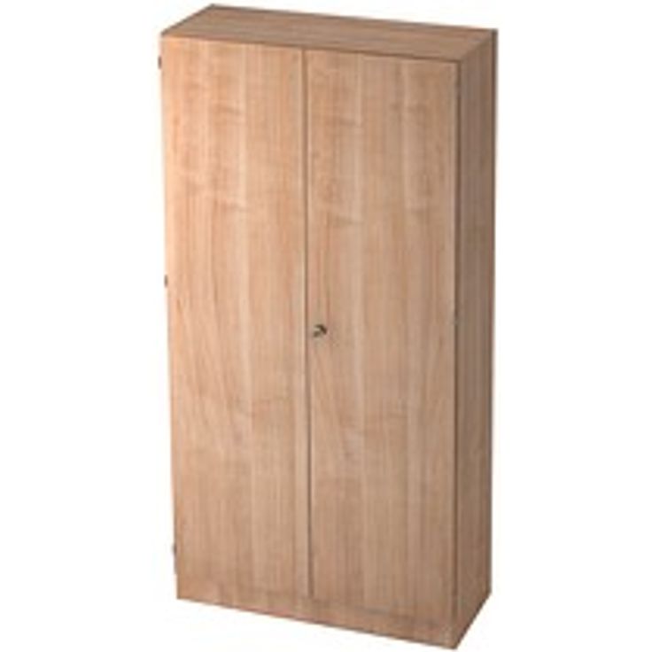 HAMMERBACHER Aktenschrank 6910, V6910/N/N/SG, nussbaum, 4 Fachböden, abschließbar, 100 x 42 x 200,4 cm, FSC®-zertifiziert