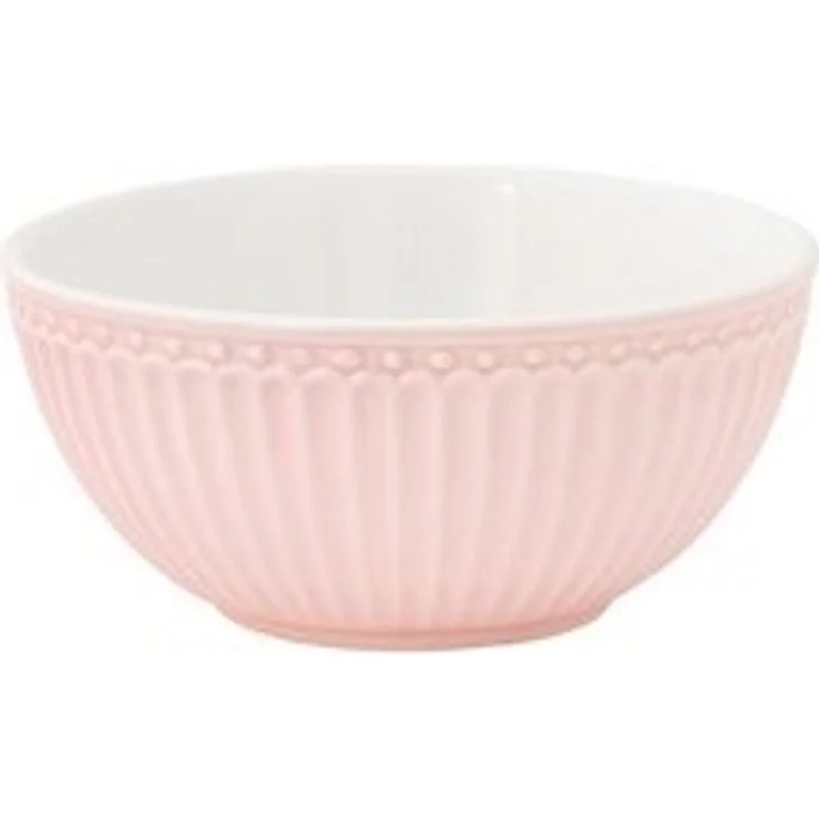 Greengate Müslischale Alice Müslischale pale pink 14 cm, Steinzeug, (Schüsseln & Schalen) – Bild 6