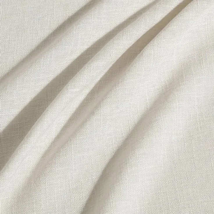 Laura Ashley Harper Luxuriöse Glatte Stoff-Tischdecke für formelle oder legere Abendessen, Urlaub, Bankett, Hochzeit oder Party, 152,4x213,4 cm, Elfenbeinfarben – Bild 4