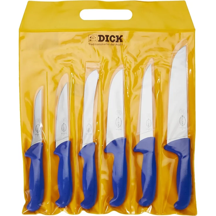 F. DICK Messer-Set Messersatz 6-tlg. ErgoGrip 6 Messer Top Qualität 82562000 – Bild 1