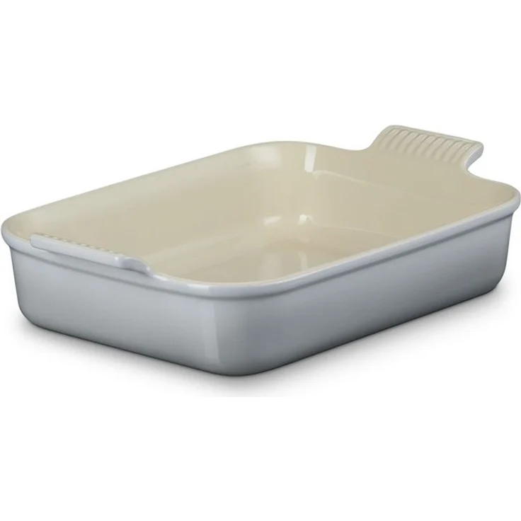 LeCreuset Auflaufform rechteckig 32cm Tradition | Auswahl Mist Grey : Mist Grey – Bild 2