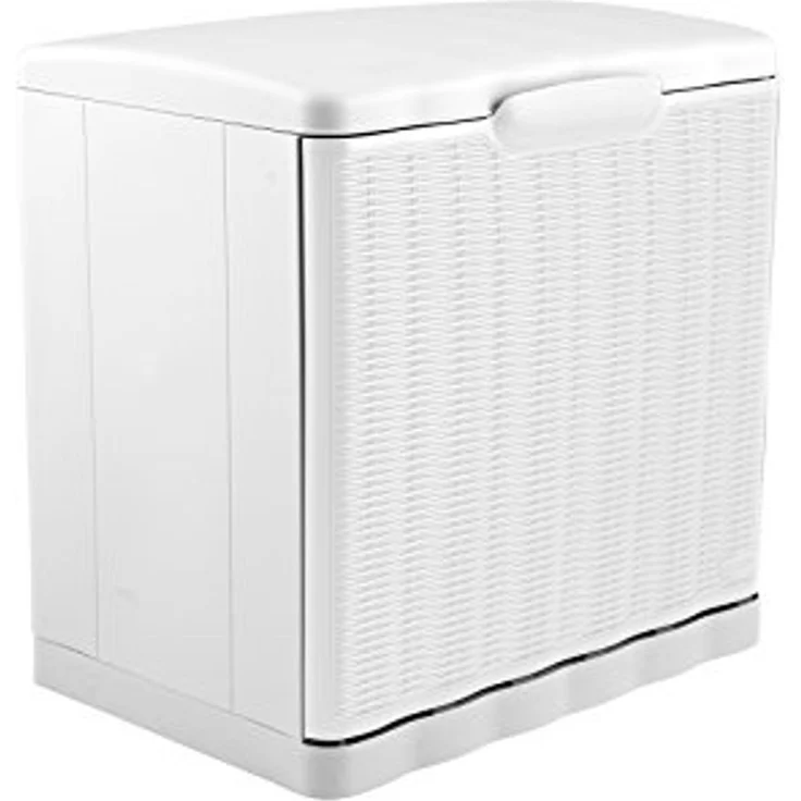 Stefanplast 30340 Schuhschrank-Box, Aufbewahren, In Rattanoptik aus Kunststoff, 40 x 30 x 40 cm – Bild 1