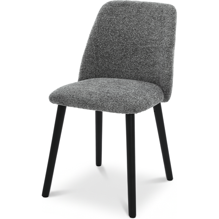 GOEURVANT 421 Esszimmerstühle 4er-Set, Chenille - Schiefergrau – Bild 4