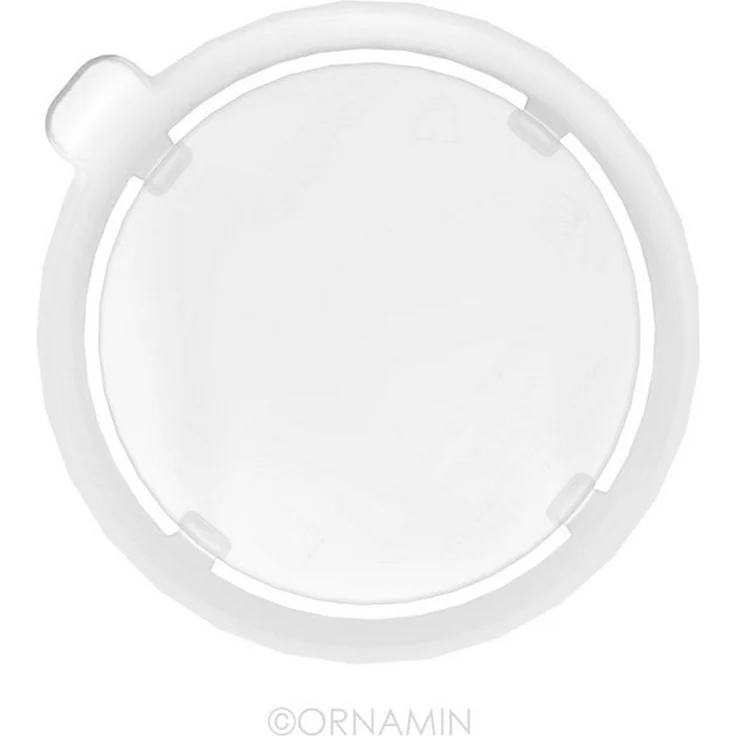 Ornamin Schnabelbecher Becher mit Trink-Trick mit Schnabelaufsatz/Trinkaufsatz, 2-tlg, Kunststoff, Trinkhilfe l Alltagshilfe l bruchstabil l BPA-frei l Made in Germany – Bild 3