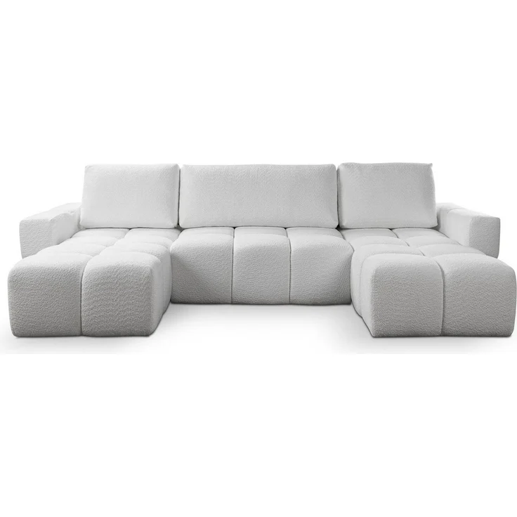 Compleo Ecksofa Wolke U Form, Eckcouch bubble, Praktische Bequeme Ecksofa WOLKS, Ecksofa Wolke mit Bettkasten – Bild 2