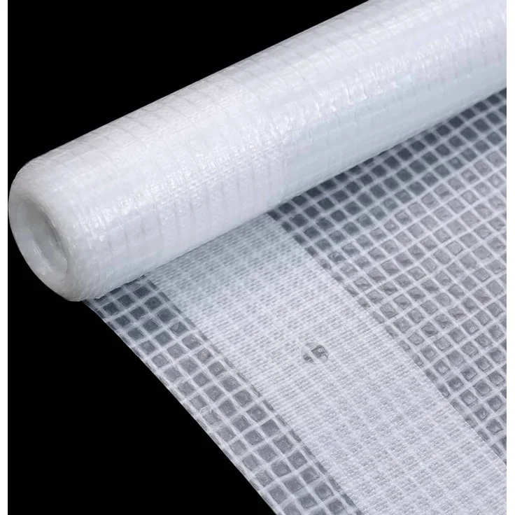 vidaXL Gitter-Abdeckplanen 2 Stk. 260 g/m² 3x10 m Weiß 3082823 – Bild 4