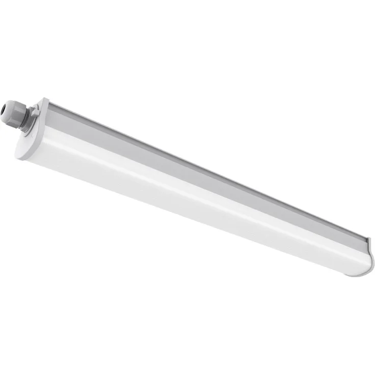 Nordlux WESTPORT LED Werkstattlampe grau 2100lm IP65 55,8x5,4x5,4cm
