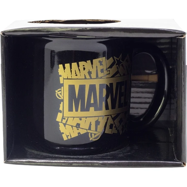 Marvel Avengers Golden Treasure Frühstückstasse 400 ml in Geschenkbox – Bild 4
