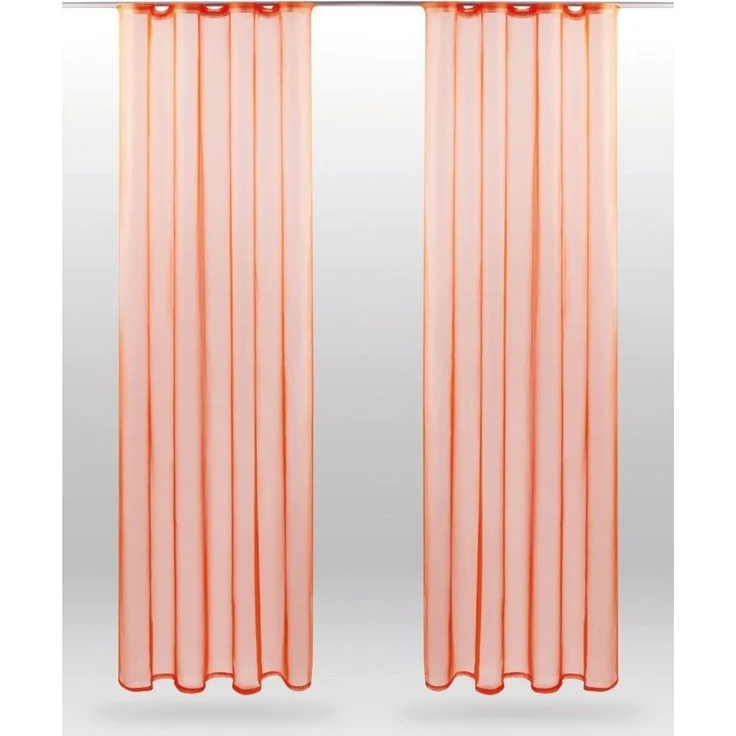 Bestlivings Vorhang (2 St), Kräuselband, transparent, Voile, Gardinenset "Transparent" mit Universalband – Bild 5