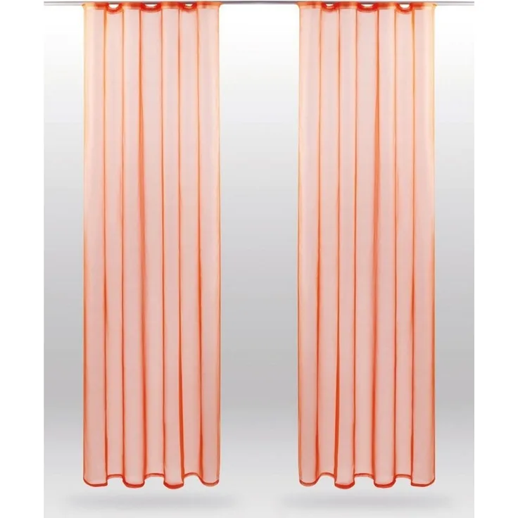 Bestlivings Vorhang (2 St), Kräuselband, transparent, Voile, Gardinenset "Transparent" mit Universalband