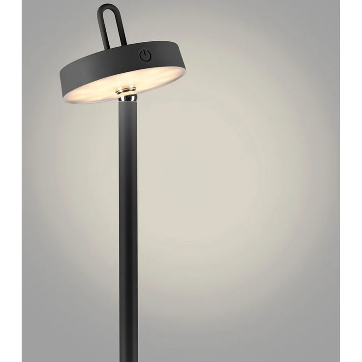 JUST LIGHT Stehlampe AMAG, Dimmfunktion, LED fest integriert, Warmweiß, Akkuleuchte – Bild 3
