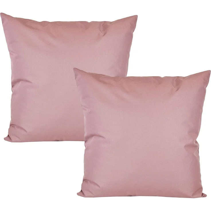 JACK Kissenbezüge 2er Set 50x50cm Outdoor Wasserfest, (2 Stück), 2x Kissenhülle, strapazierfähig, wasserabweisend, Innen & Außen – Bild 1